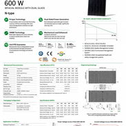 ☀️ SunPower 600W: N-Type bifacial, doble vidrio, 23.23% de eficiencia y 30 años de garantía. Desde 131 USD por panel. - Img 58420102