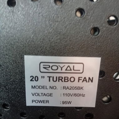 Ventilador de piso Royal 20" - Img 124160011