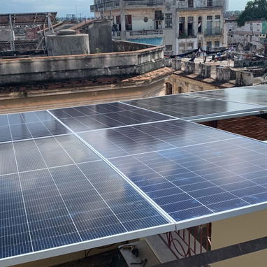 Se montan paneles solares hacemos la estructura fuerte y con estética - 7/10