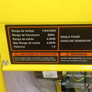 Planta eléctrica de 4500w - Img 124180942