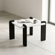 Mesa de centro 50x50 de MDF HIDROFUGO ESMALTADO estilo moderno - Img 54803299