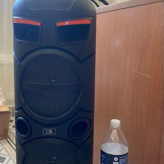 BOCINA DE 2 ALTAVOCES DE 8´´ CON MICROFONO Y MANDO BT-8810 - 4/5