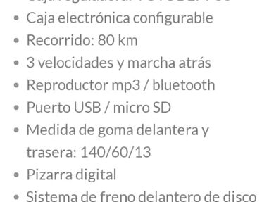 Moto electrica Bucatti f3, 72v 45 amp, nueva, - Img 66968798