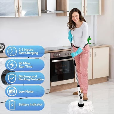 ☎️53544655 🛵 Entrega Disponible ⭐Cepillo Eléctrico de Limpieza 9 en 1 ⭐ - Img 117767710