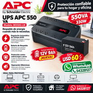 *️⃣‼️✨ ** APC Back-UPS 550 550VA/330w+NEW Bateria de Backup 12V 9A **✨‼️*️⃣ - Img 57701068