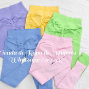 Licras Largas Originales Shein tela gruesa talla S disponible sólo en amarillo y verde - Img 57419326
