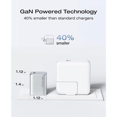 🪷Cargador EcoFlow RAPID 20W GaN con Cable de 60W🪷 - Img 112119894