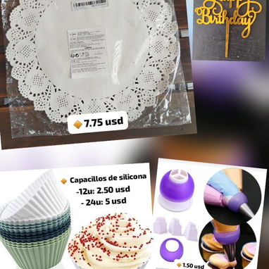 🔸Colorantes y sabores ENCO, utensilios y mucho más 🛵 Mensajería Disponible - 10/10