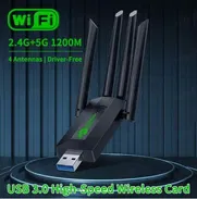 WiFi USB Adapter 1200Mbps - Img 49715230