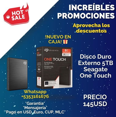 En Venta DISCO DURO Externo e Internos WD / Toshiba / Seagate/ SSD / M.2 / De todo en Discos **NUEVOS**  +5353161676 - Img 82735733