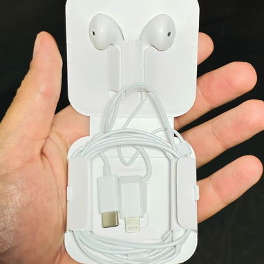 🍎Audífonos de cable para iPhone 🔌📱EarPods 🔥❤️ - 4/5