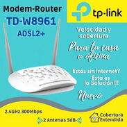 ROUTER MODEM TPLINK TD~8961 WIFI 300/MB NUEVO EN CAJA ADSL2 + 4XLAN  CON GARANTIA 50996463 - Img 45595704