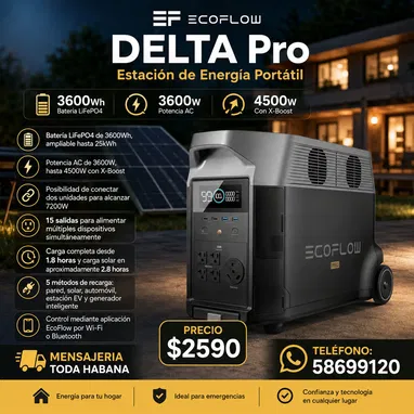 EcoFlow Deltas , Bluett, Anker e Ventilador Recargable - Img 128042773