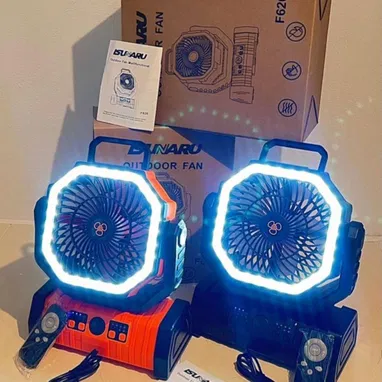 Ventilador recargable de 20.000mAh marca isunaru modelo f6 nuevos en su caja - Img 120883309