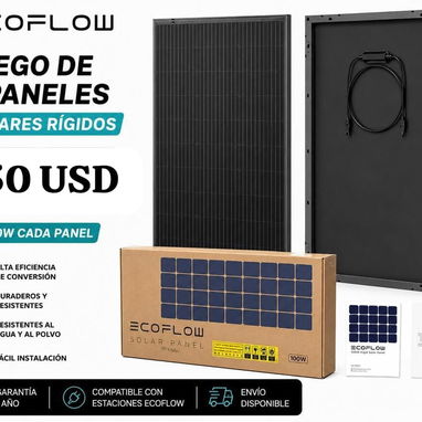 Venta lavadoras, ecoflow, ventiladores recargables, paneles solares - Img 125678713