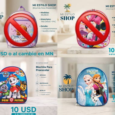 Mochilas para prescolar - 2/2