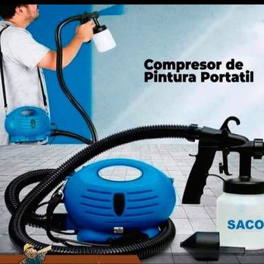Compresor pistola para fácil y rapido  Paint Zoom llamar 78605934. - Img 116298245