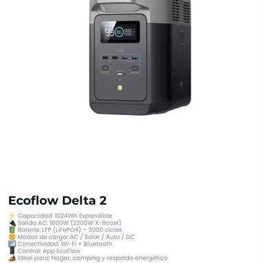 Estaciones de Energía Ecoflow - 3/4