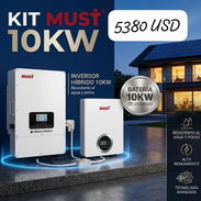 El mejor Kit MUST de inversor de 10 kwh con batería LiFePO4 de 10 kwh - Img 56678145