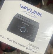Docking Station Wavlink Dual Bay 2023 de 2 Bahías con función de Clonado.También traen Cable USB 3.0 a Tipo-C .Nuevo📦 - Img 45836893