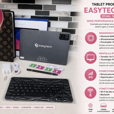 Tablet Profesional Easytech DUAL SIMS 12/256 GB - 2/2