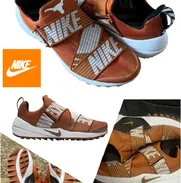 TENIS ORIGINALES NIKE GOLF AIR ZOMM GIMME TEXAS LONG HOR ORANGE. REFERENCIA 880145-801 TALLA 48.5 EUR - Img 50501359