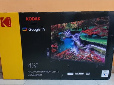 Televisor Smart tv kodak 43" FHD Nuevo en caja transporte incluido - Img main-image