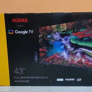 Televisor kodak 43" Smart Google tv Nuevo en caja - Img 45282179