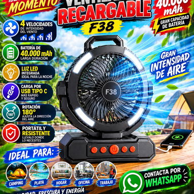 Ventiladores Recargables Por cantidad - 4/4