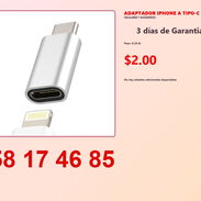 ADAPTADOR IPHONE A TIPO-C - Img 54822359