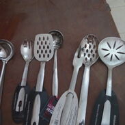 Juego utensilios de cocina de acero inoxidable - Img 45331958