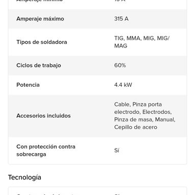 Soldadora Inverter 3 en 1 - Img 125815348