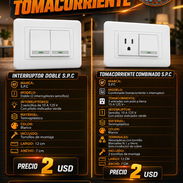 ⚡ SPC⚡OFERTAS DE INTERRUPTOR Y TOMACORRIENTES ⚡ MENSAJERIA CON FACTURA. 📲 54833699 - Img 56696488