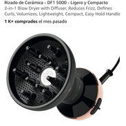 Secador de pelo para pelos rizados de cerámica - Img 56488853
