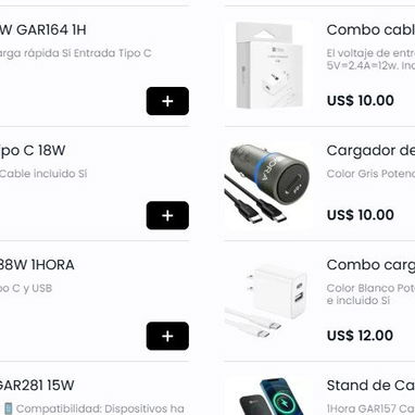 Cables, cargadores, combos de cargadores y maface de varios de varios modelos. 54741004 - Img 97541611