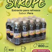🧃SIROPE: _Extracto para refresco 600 ml_ Rinde para más de 8 litros cada pomo. - Img 58456238