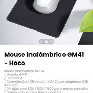 Mouse inalámbrico HOCO. Modelo: GM41 - Img 55477698