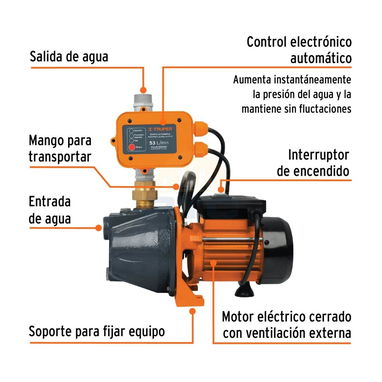 Kiwan digital Truper 1hp bomba autocebante - Img 118308646