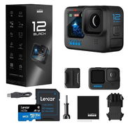 Cámara GoPro 12 Black impermeable con video Ultra HD de 5.3K60 58850425 - Img 55978598