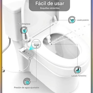 Accesorio Bidé Para Taza de baño - 2/4