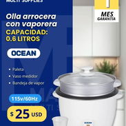 Olla arrocera con vaporera marca OCEAN - Img 57699552