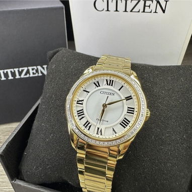 CITIZEN ECODRIVE AREZZO DE MUJER (EM0882-59A) DORADO CON PIEDRAS DE 32MM ,CRISTAL DE ZAFIRO Y ACERO INOXIDABLE 58049738 - Img 106054295