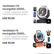 Ventilador Recargable F6 - Img 57752798