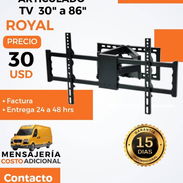 SOPORTE DE TV 30" a 86" ROYAL GIRATORIO - Img 54825431