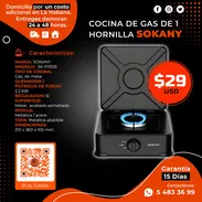 🥘 COCINA DE GAS 🥘 DE MESA SOKANY. TENEMOS MENSAJERÍA CON FACTURA Y GARANTÍA. TL 54833699 - Img 57206582