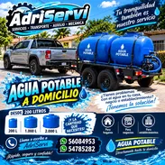 Agua potable a domicilio la cantidad que nesecites llamanos!!! 56084953 - Img 57901770