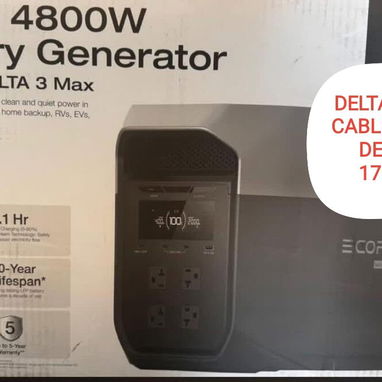 Se venden combos de  Ecoflow, panel solar, cable de conexión y otros , somos de la Habana. Contactar al 51170866 a - 3/6