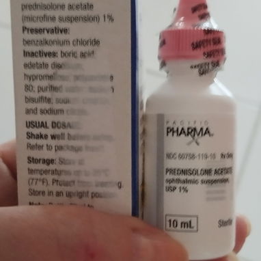 Prednisona colirio oftalmico. Se puede pagar por transferencia con el 20 % - 2/3