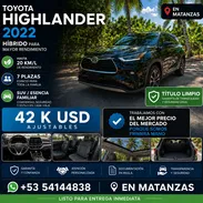 Toyota Higlander Full Limited 2022 Hybrido - Img 56473924