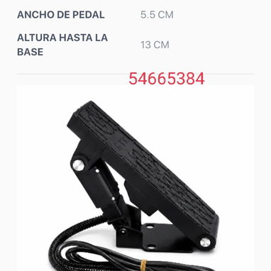 Pedal acelerador vehículos eléctricos - 4/4
